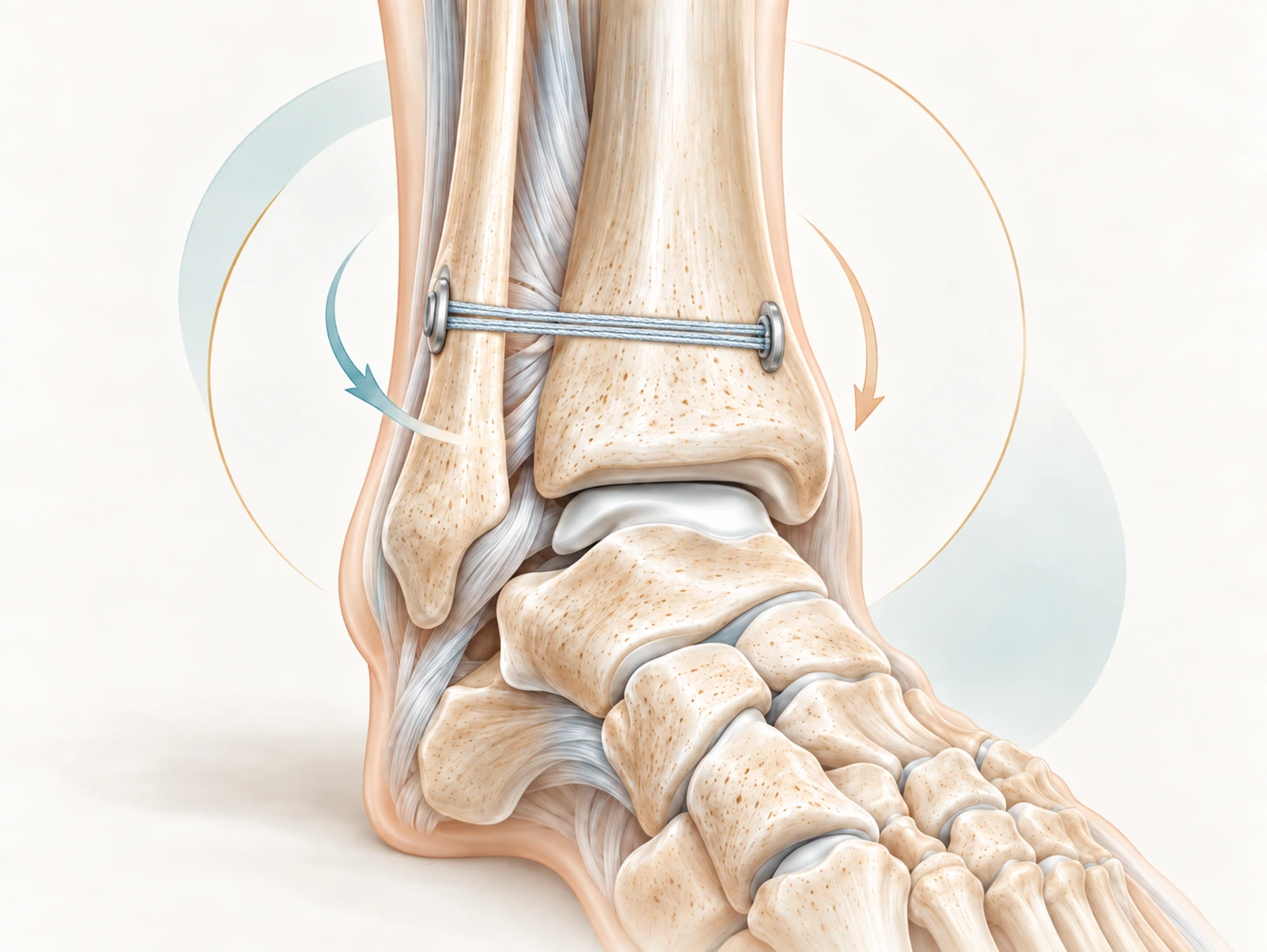 Illustrative diagram – Syndesmosis surgery